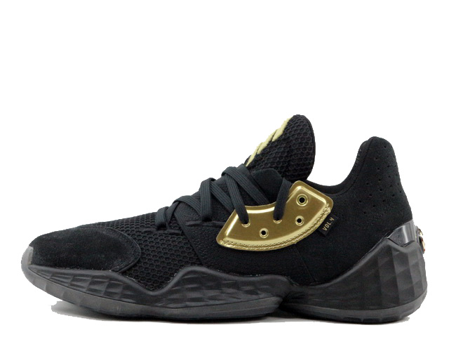 ハーデン4 adidas Harden Vol. 4 Core Black Gold Metallic Men's - EF8648