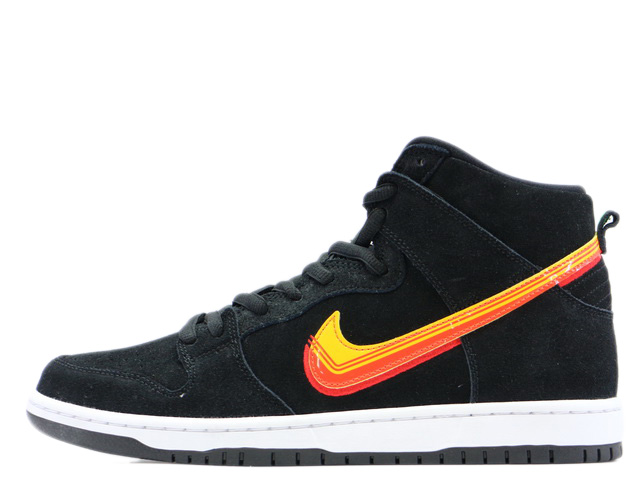 NIKE SB DUNK HIGH "MAIZE AND BLACK"26cm