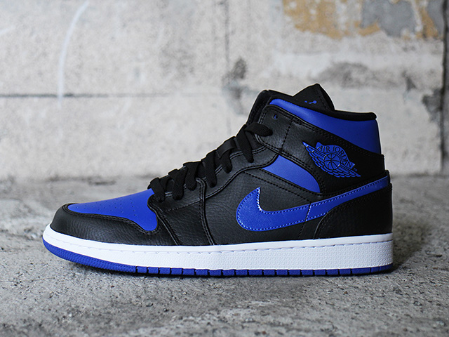 AIR JORDAN 1 MID “BLACK/ROYAL”01