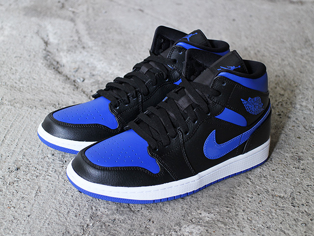 AIR JORDAN 1 MID “BLACK/ROYAL”01