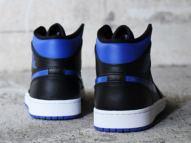 AIR JORDAN 1 MID “BLACK/ROYAL”01