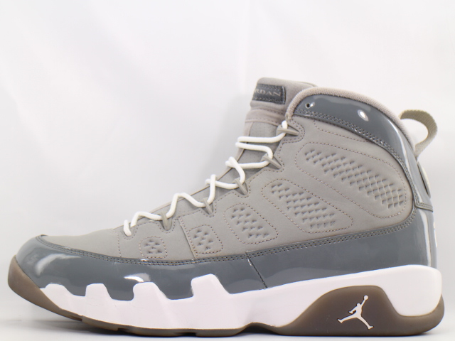 grey jordan 9