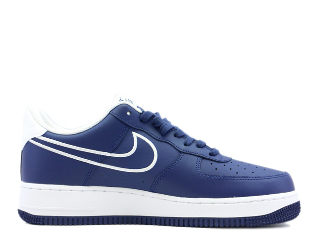 NIKE AIR FORCE 1 07 LTHR NAVY 25.0cm