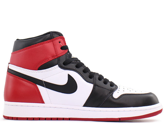 nike air jordan 1 retro high black toe