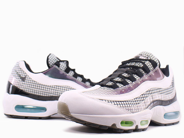 Air max 95 white/black/blue gaze/lime blast top