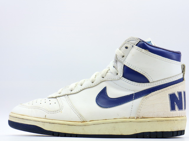 1985 NIKE BIG NIKE OG 白×青 US8 ビッグナイキ