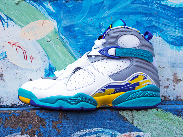 WMNS AIR JORDAN 8 RETRO “WHITE AQUA 2019”01