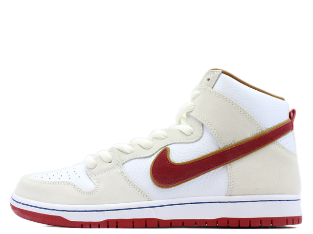 【27.5】Nike SB Dunk High Pro Sail Crimson