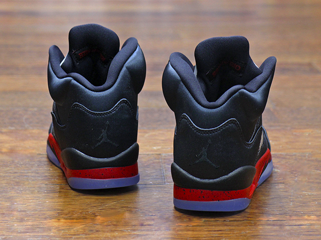 AIR JORDAN 5 RETRO(GS) “SATAIN-BLACK/UNIVERSITY RED”01