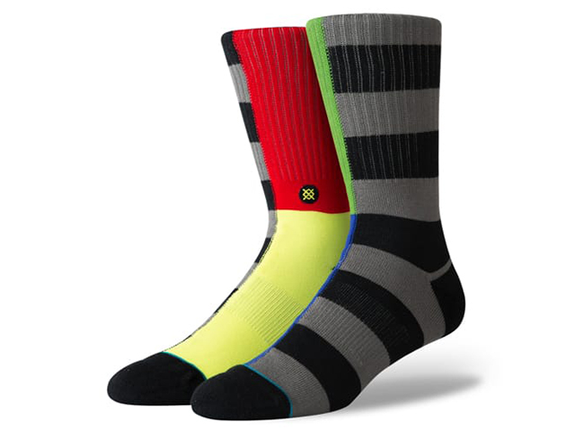 STANCE SOCKS SPLIT CHECK M556C19SPC#BLK