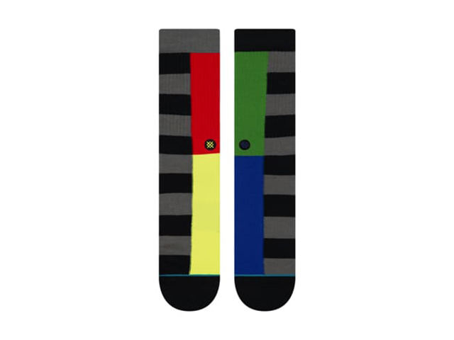 STANCE SOCKS SPLIT CHECK M556C19SPC#BLK - 1