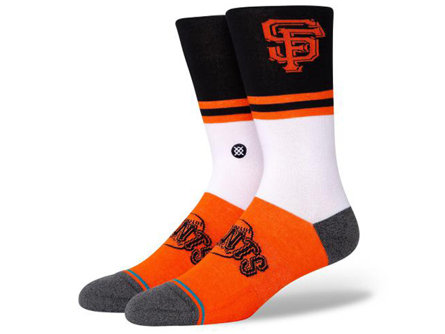 STANCE SOCKS MLB SF COLOR A545A20SFG#WHT