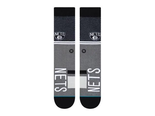 STANCE SOCKS NBA BROOKLYN NETS SHORTCUT 2 A545A20NSC#BLK - 1