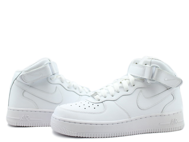 NIKE AIR FORCE 1 MID GS WHITE 22.5cm