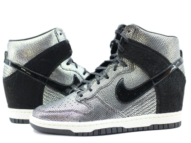 【中古品】ナイキ Wmns Dunk Sky Hi City FW Paris Nike Dunk Sky Hi High City Paris Hidden Wedge Heel White