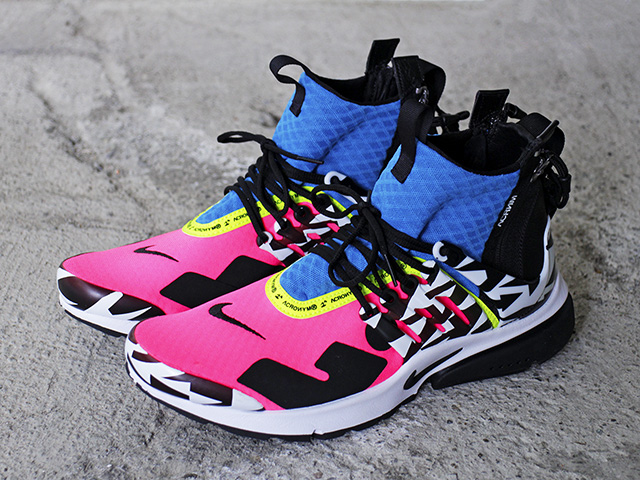 AIR PRESTO MID / ACRONYM “RACER PINK/BLACK-PHOTO BLUE”01