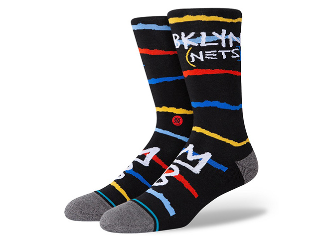 STANCE SOCKS NBA CITY EDITION 21 FINAL NETS CE A545D20NCE