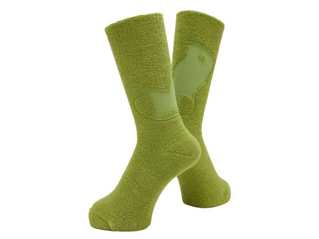 WHIMSY EMBOSS SOCKS EMBOSSSOCKS2020AW-GREENTEA - 1