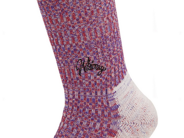 WHIMSY TRE JACQUARD EMJAY SOCKS TREJACQUARDEMJAYSOCKS2020AW-BLUE - 1