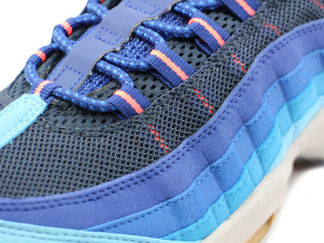 靴 NIKE AIRMAX95 Blue NIKE公式】エア マックス 95 x スタッシュ 'Black and Harbor Blue