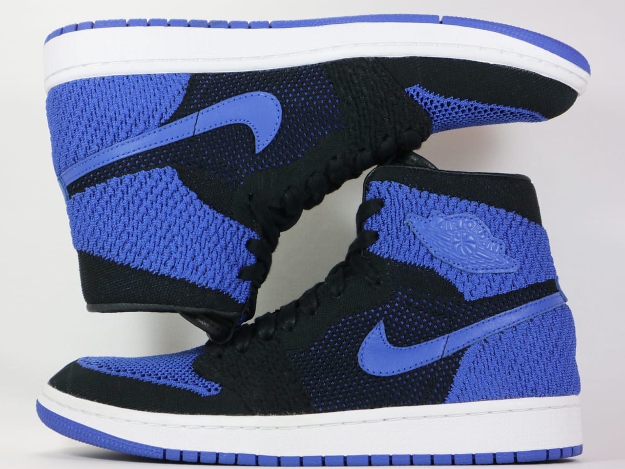 air jordan 1 retro high flyknit blue