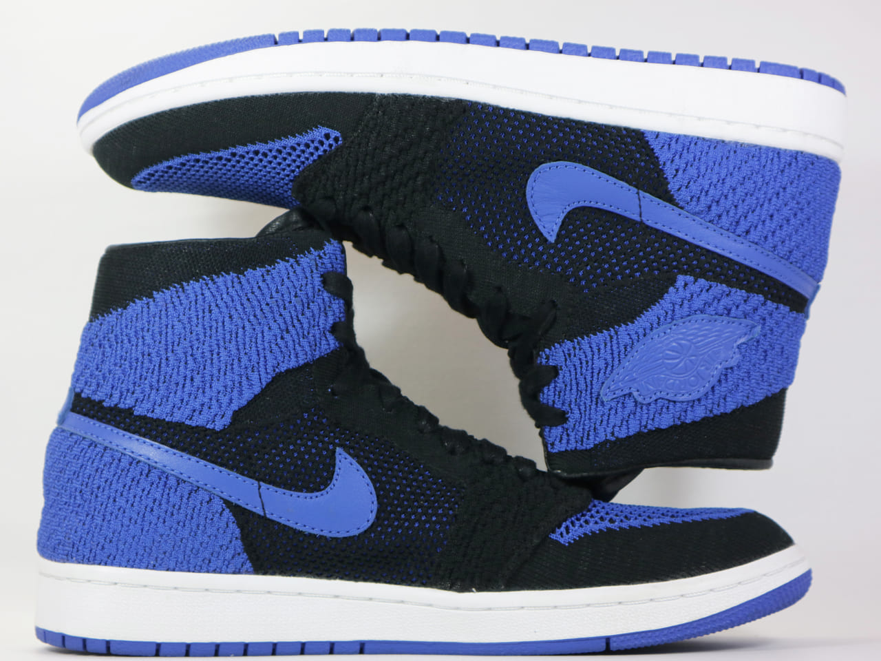 air jordan 1 retro high flyknit blue