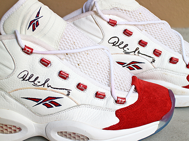 REEBOK THE QUESTION “ALLEN IVERSON AUTOGRAPH”01