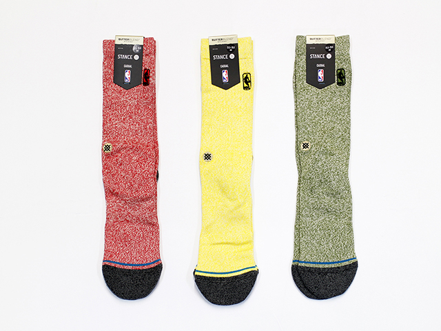 STANCE SOCKS NBA LOGOMAN BB “BUTTER BLEND&INFIKNIT”01
