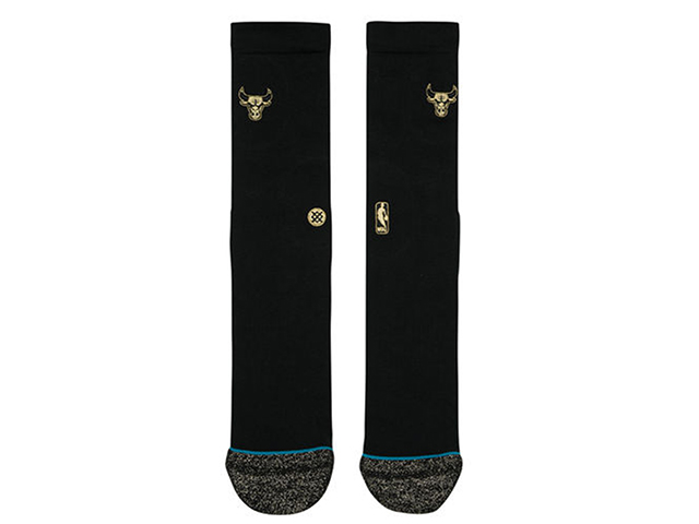 STANCE SOCKS NBA TROPHY BULLS M558A18BUL#BLK - 1