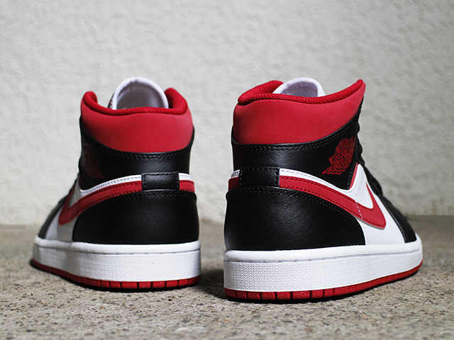 AIR JORDAN 1 MID “WHITE/GYM RED-BLACK”01