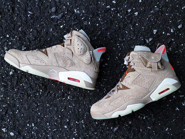 AIR JORDAN 6 RETRO “TRAVIS SCOTT”BRITISH KHAKI01