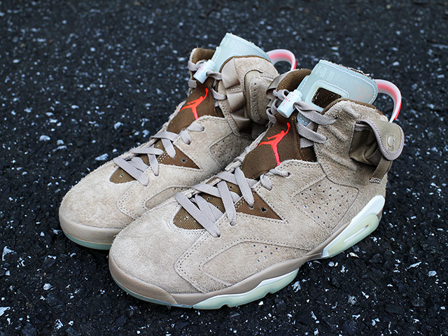 AIR JORDAN 6 RETRO “TRAVIS SCOTT”BRITISH KHAKI01
