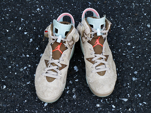 AIR JORDAN 6 RETRO “TRAVIS SCOTT”BRITISH KHAKI01