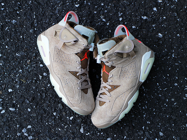 AIR JORDAN 6 RETRO “TRAVIS SCOTT”BRITISH KHAKI01