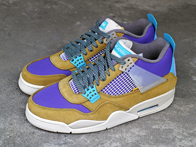 AIR JORDAN 4 RETRO “UNION LA/DESERT MOSS”01