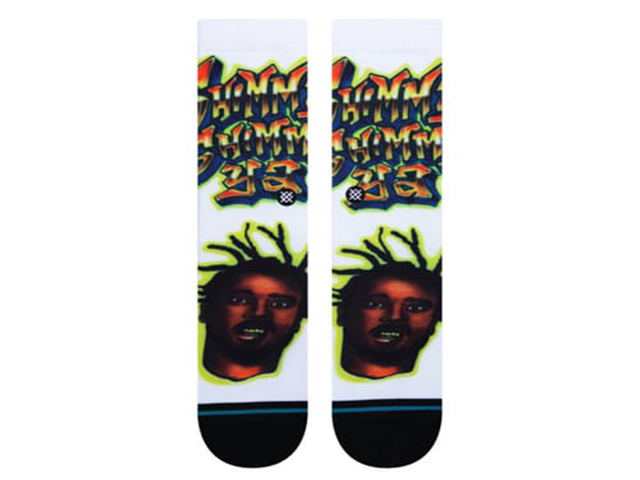 STANCE SOCKS SHIMMY SHIMMY YA A555C21SHI#WHT - 1