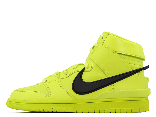 NIKE × AMBUSH DUNK HIGH "FLASH LIME" CU7544-300 ナイキ アンブッシュ ダンク ハイ "フラッシュライム"【004】約285cmソール幅