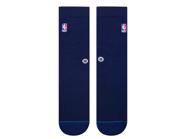 STANCE SOCKS NBA LOGOMAN CREW 2 M558A18LOG#NVY - 1