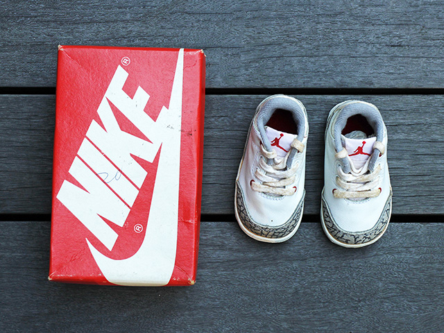 BABY JORDAN 3 “WHITE CEMENT” 198801