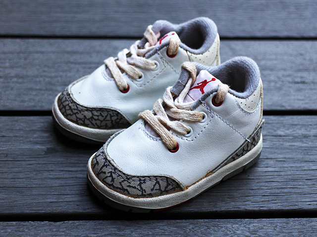 BABY JORDAN 3 “WHITE CEMENT” 198801