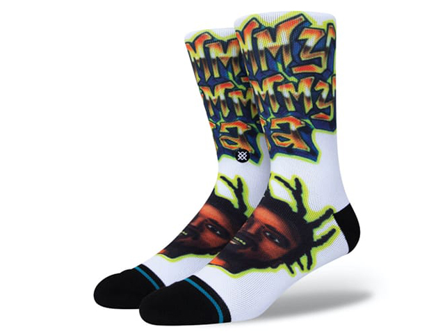 STANCE SOCKS SHIMMY SHIMMY YA A555C21SHI#WHT