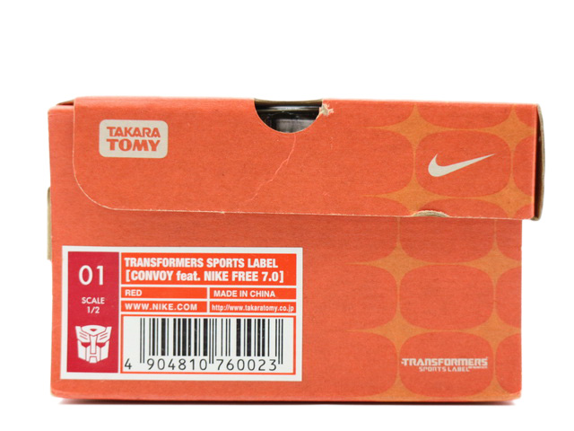 TRANSFORMERS SPORTS LABEL CONVOY feat NIKE FREE 7.0
