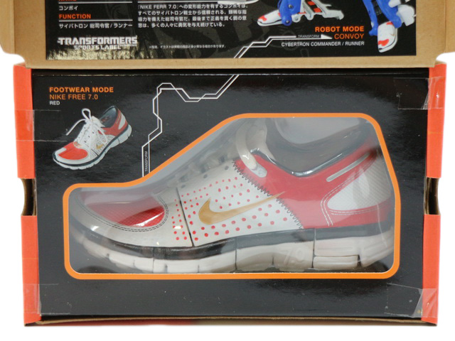TRANSFORMERS SPORTS LABEL CONVOY feat NIKE FREE 7.0