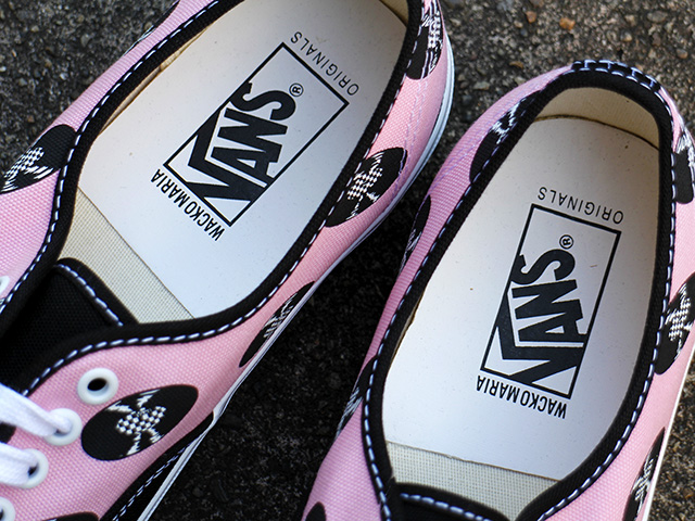 VANS VAULT OG AUTHENTIC LX “WACKO MARIA” PINK RECORDS01