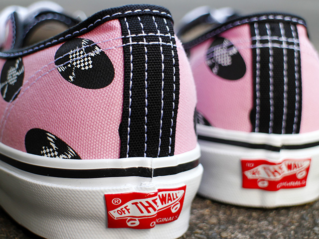 VANS VAULT OG AUTHENTIC LX “WACKO MARIA” PINK RECORDS01