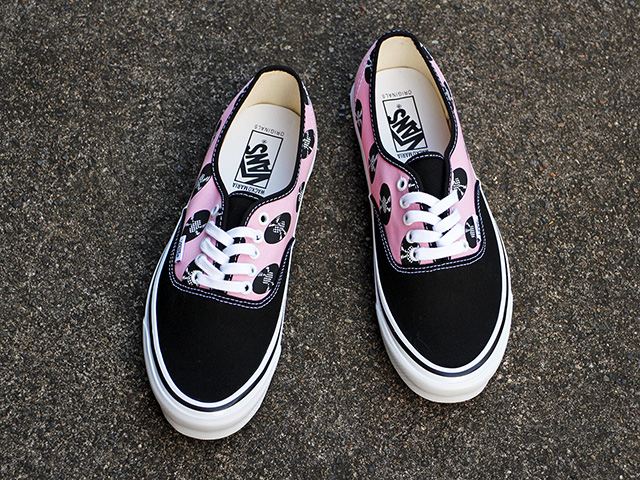 VANS VAULT OG AUTHENTIC LX “WACKO MARIA” PINK RECORDS01