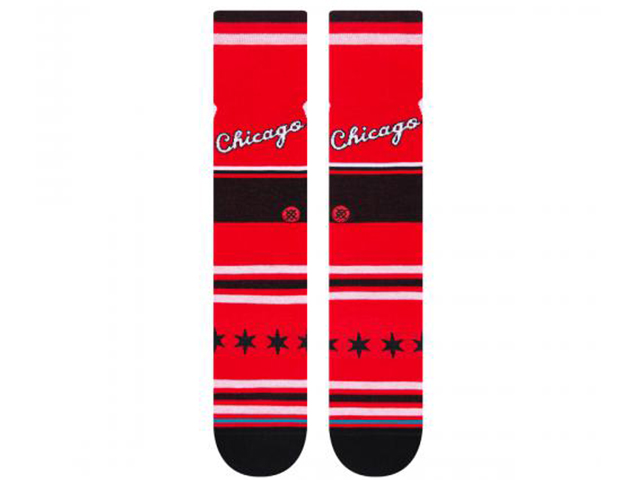 STANCE SOCKS NBA BULLS CITY EDITION 2022 A545D21BUS#RED - 1