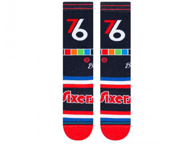 STANCE SOCKS NBA SIXERS CITY EDITION 2022 A545D21SIX#NVY - 1