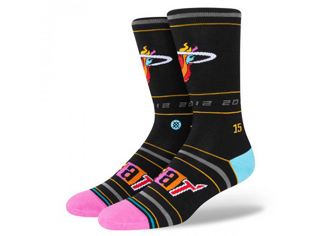 STANCE SOCKS NBA HEAT CITY EDITION 2022