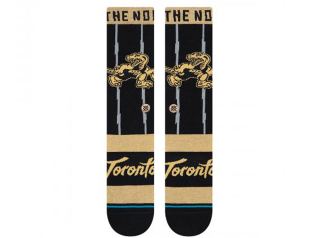 STANCE SOCKS NBA RAPTORS CITY EDITION 2022 A545D21RAP#BLK - 1